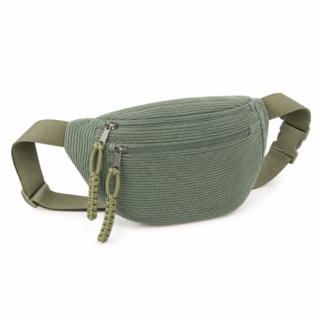 Giorgia | Borsa a Spalla in Velluto a Coste