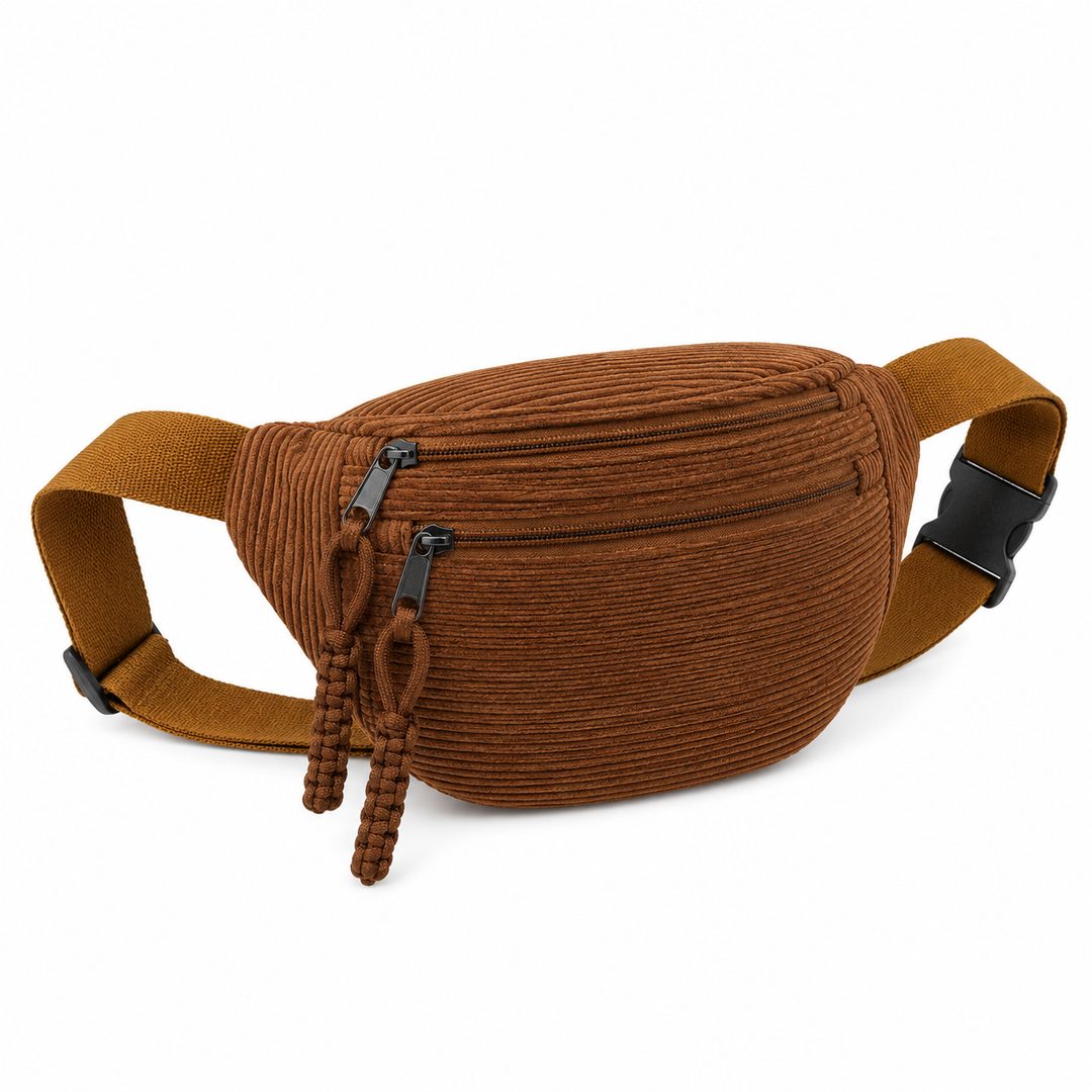 Giorgia | Borsa a Spalla in Velluto a Coste