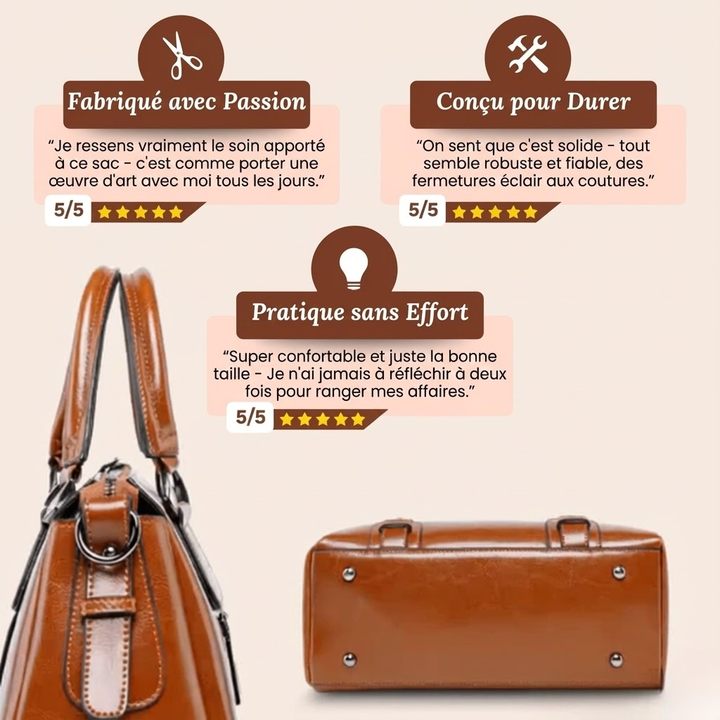 Camille™ | Borsa a spalla lucida