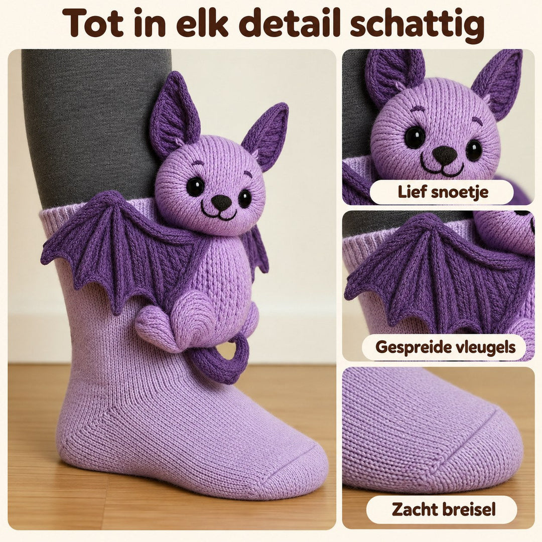 Mila | Calzini Coccolosi Pipistrello