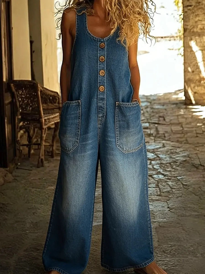 Lavinia - Tuta in Denim Vintage