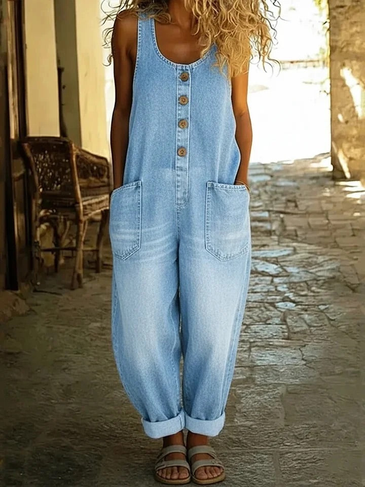 Lavinia - Tuta in Denim Vintage