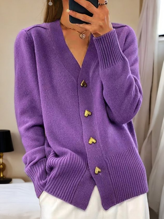 Amy | Cardigan Elegante in Maglia