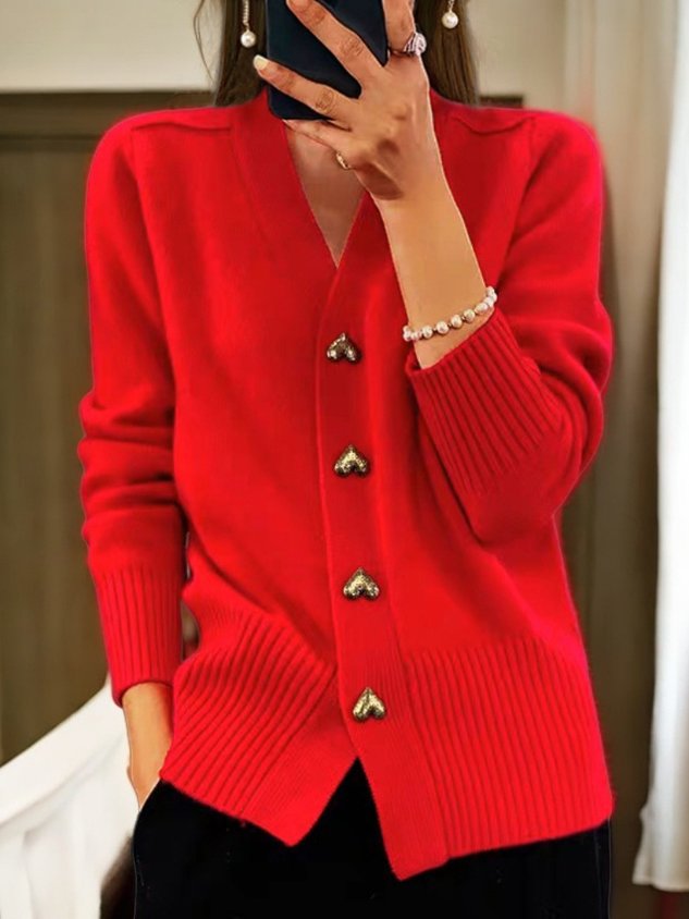 Amy | Cardigan Elegante in Maglia