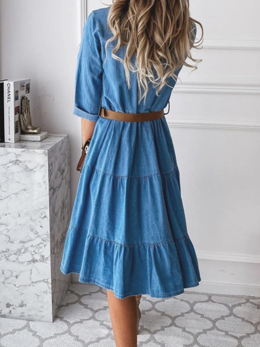 Francesca - Abito Jeans Elegante e Comodo