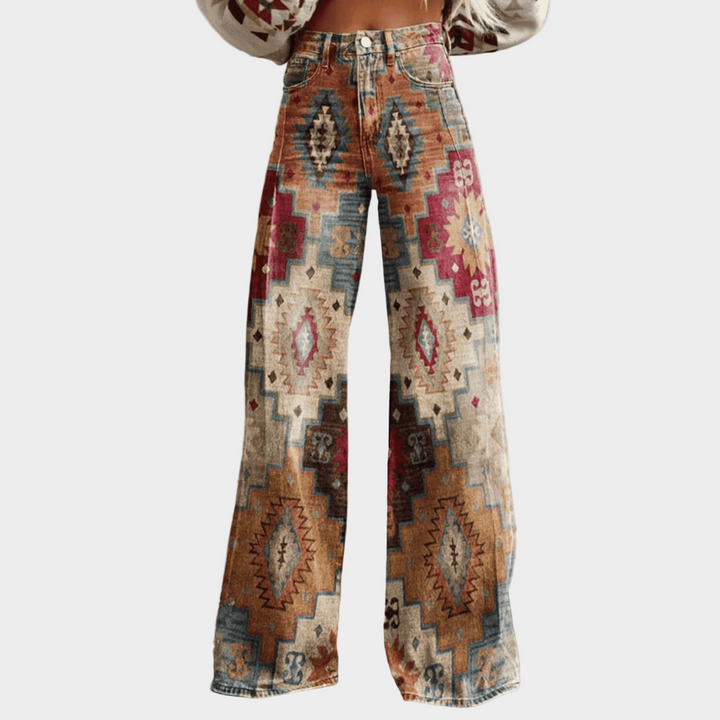Erica - Pantaloni vintage boho