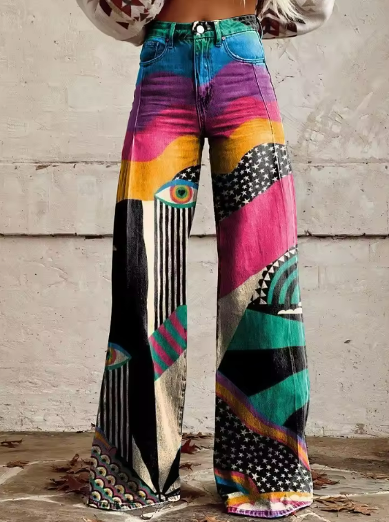 Elisa | Pantaloni svasati bohemien